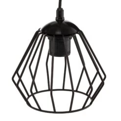 Suspension Agat Noire, à 3 Lampes Allongée -Paulmann || Hera Soldes 4549060 6