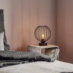 Lampe à Poser Cumera Abat-jour Cage, Ø 24 Cm -Paulmann || Hera Soldes 4549181 1