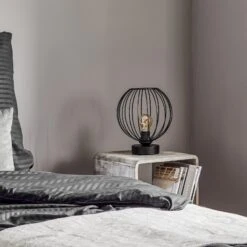 Lampe à Poser Cumera Abat-jour Cage, Ø 24 Cm -Paulmann || Hera Soldes 4549181 2