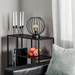 Lampe à Poser Cumera Abat-jour Cage, Ø 30 Cm -Paulmann || Hera Soldes 4549182 2