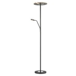 Lampadaire Indirect LED Dent à Liseuse, CCT, Noir -Paulmann || Hera Soldes 4582005 4
