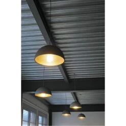 Suspension Forchini M 50 Cm Noir Doré -Paulmann || Hera Soldes 5504428 1