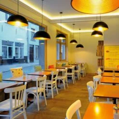 Suspension Forchini M 50 Cm Noir Doré -Paulmann || Hera Soldes 5504428 5