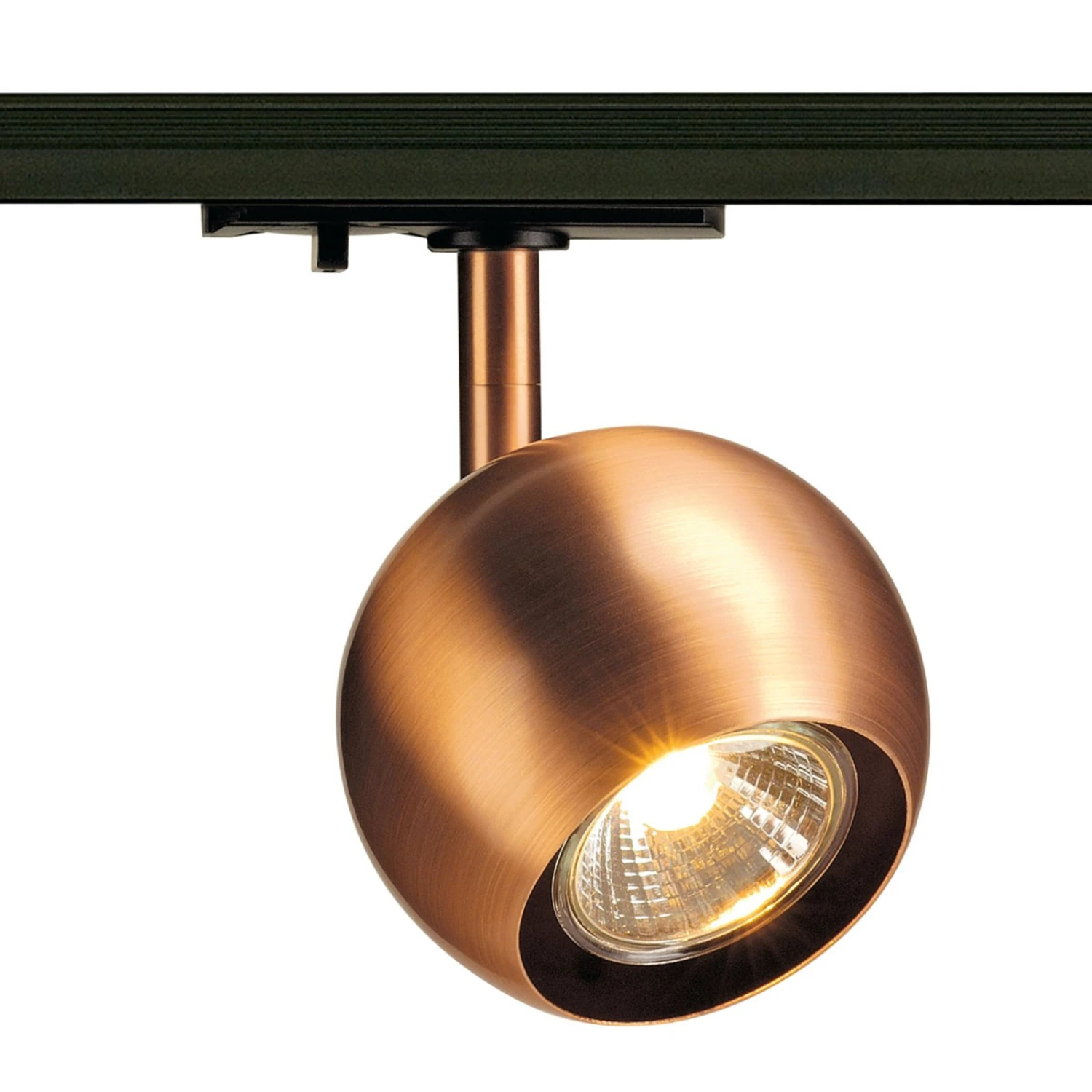 Spot Rond Light Eye Pour Rail Monophasé Cuivre 3 Spot Rond Light Eye Pour Rail Monophasé Cuivre – Image 2