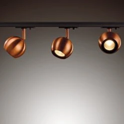 Spot Rond Light Eye Pour Rail Monophasé Cuivre 9 Spot Rond Light Eye Pour Rail Monophasé Cuivre -Paulmann || Hera Soldes 5504687 3