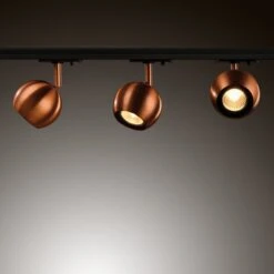 Spot Rond Light Eye Pour Rail Monophasé Cuivre 10 Spot Rond Light Eye Pour Rail Monophasé Cuivre -Paulmann || Hera Soldes 5504687 4