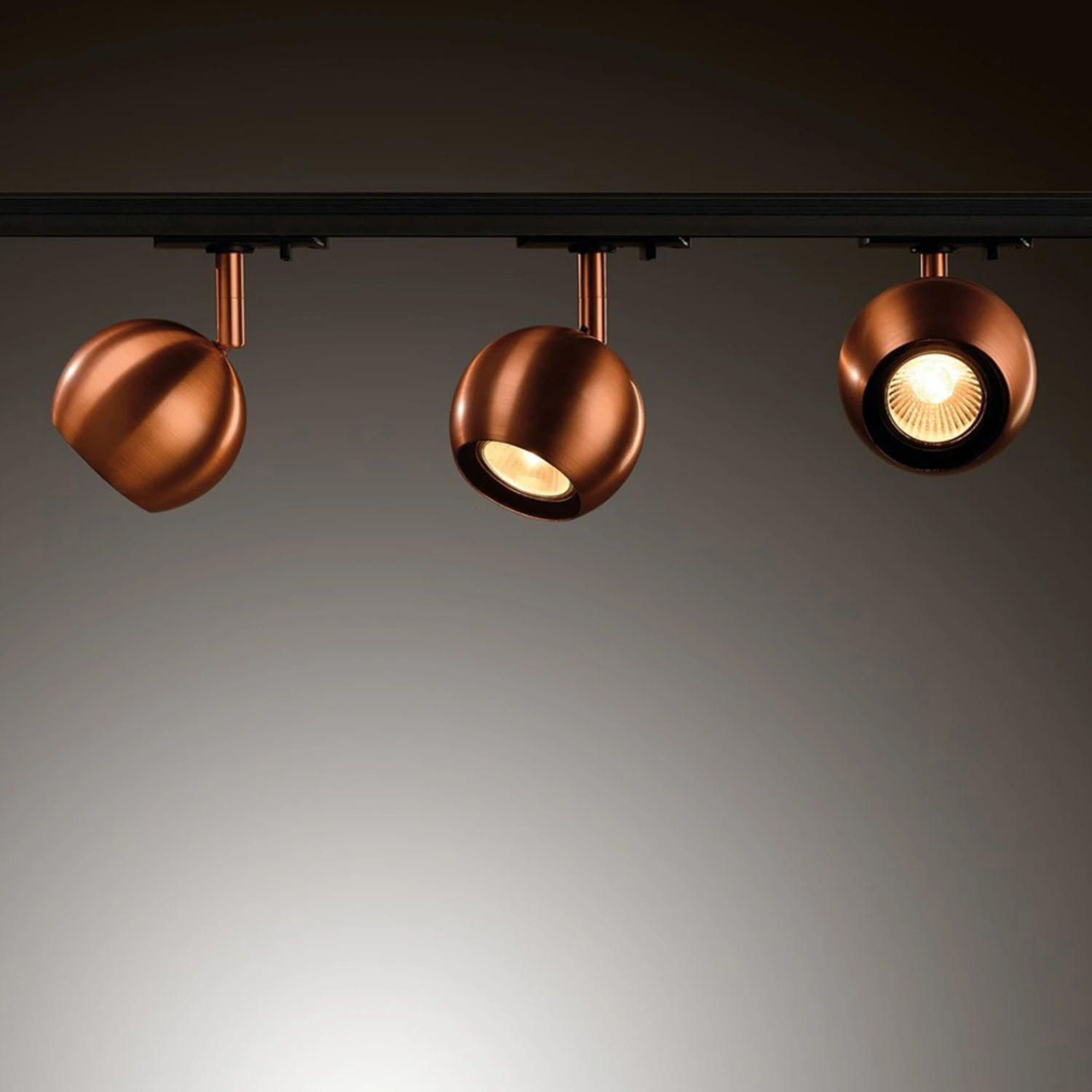 Spot Rond Light Eye Pour Rail Monophasé Cuivre 6 Spot Rond Light Eye Pour Rail Monophasé Cuivre – Image 5
