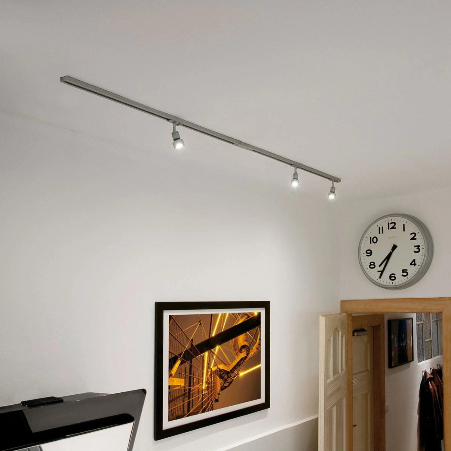 SLV Puri-Track Lot De Rails Monophasés Argentés 4 SLV Puri-Track Lot De Rails Monophasés Argentés – Image 2