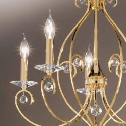 KOLARZ Carat - Lustre à 5 Lampes -Paulmann || Hera Soldes 5506162 1
