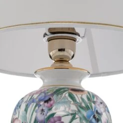 KOLARZ Giardino Panse - Lampe à Poser Florale 30cm -Paulmann || Hera Soldes 5506939 5