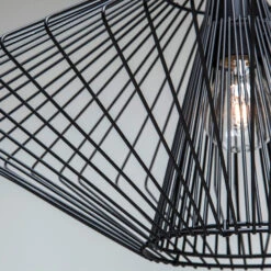 KARE Modo Wire Round Suspension Ø 44cm Noire -Paulmann || Hera Soldes 5517807 5