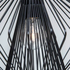 KARE Modo Wire Round Suspension Ø 44cm Noire -Paulmann || Hera Soldes 5517807 7