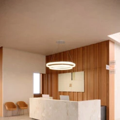 LEDS-C4 Circ Suspension LED à 2 Anneaux, Ø100 cm -Paulmann || Hera Soldes 6027506 1