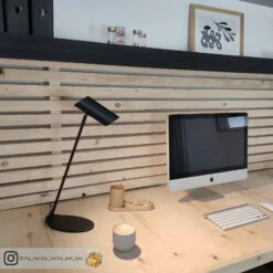 Lampe De Bureau Originale Hester, Noire -Paulmann || Hera Soldes 6055375 3