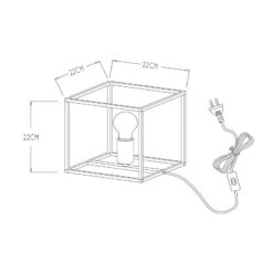 Lampe à Poser Ruben, Noire -Paulmann || Hera Soldes 6055530 3