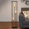 Lampadaire Ruben Noir à 3 Lampes -Paulmann || Hera Soldes 6055531