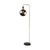 Lampadaire Julius Avec Pied En Marbre, Noir/doré -Paulmann || Hera Soldes 6055760