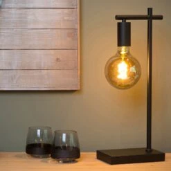 Lampe à Poser Leanne, Noire -Paulmann || Hera Soldes 6055798 5