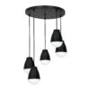 Suspension Tasso Ronde à 5 Lampes -Paulmann || Hera Soldes 6111241