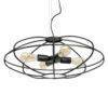 Suspension Epali Abat-jour Cage, 4 lampes, Noire -Paulmann || Hera Soldes 6111341