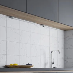 Prios Savorik Lampe Sous Meuble LED, Argentée -Paulmann || Hera Soldes 6117018 2