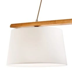 Suspension Sweden à 2 Lampes, Chêne Rustique -Paulmann || Hera Soldes 6118006 2