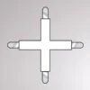 Raccord En X Pour Rail Biphasé Volare, Blanc -Paulmann || Hera Soldes 6525327