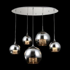 Maytoni Fermi Suspension 5 lampes Pendant Cristal -Paulmann || Hera Soldes 6727487 4