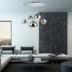 Maytoni Fermi Suspension 5 lampes Pendant Cristal -Paulmann || Hera Soldes 6727487 5