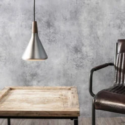 Suspension Nori En Métal, Aspect Acier Ø 18 cm -Paulmann || Hera Soldes 7005133 1