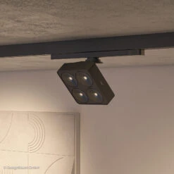 Nimbus Q Four TT Track Variateur 80° 930 Noir 9 Nimbus Q Four TT Track Variateur 80° 930 Noir -Paulmann || Hera Soldes 7018207 1