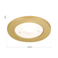 Spot Encastré Meuble LED Artist Lot De 3 Laiton -Paulmann || Hera Soldes 7255766 6