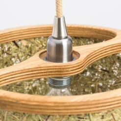 ALMUT 2610 Suspension Ø 25cm, Foin Véritable 13 ALMUT 2610 Suspension Ø 25cm, Foin Véritable -Paulmann || Hera Soldes 7594143 4