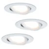 Paulmann 3 Spots Encastrables LED Coin Slim, Blancs, IP23 -Paulmann || Hera Soldes 7600811