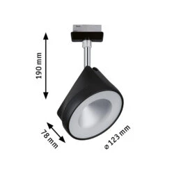 Paulmann URail Spot Arena Noir Dimmable 4 000 K -Paulmann || Hera Soldes 7601739 8
