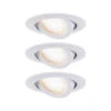 Paulmann Lampe Encastrée LED 93388, 3x4,8W, Blanc 1 Paulmann Lampe Encastrée LED 93388, 3x4,8W, Blanc -Paulmann || Hera Soldes 7602397