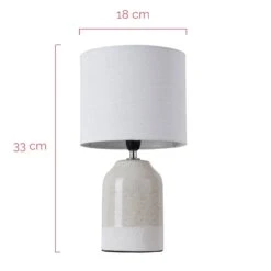 Pauleen Sandy Glow Lampe à Poser, Blanche/beige -Paulmann || Hera Soldes 7602430 5