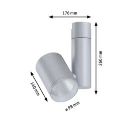 Paulmann Zeuz URail Spot 4 000K 15° Chrome Mat 19 Paulmann Zeuz URail Spot 4 000K 15° Chrome Mat -Paulmann || Hera Soldes 7602674 8