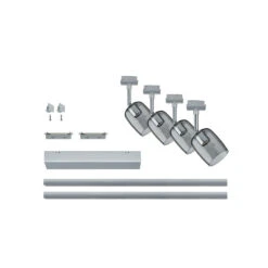 Paulmann URail Blossom Kit Base Chrome, Verre Fumé -Paulmann || Hera Soldes 7602769 7