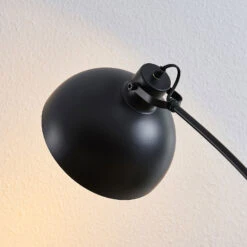 Lampadaire Arqué Phileas En Noir Et Or -Paulmann || Hera Soldes 8032154 8