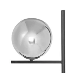 Lindby Denva Lampadaire Verre Fumé, Sphère Grise -Paulmann || Hera Soldes 8032630 5