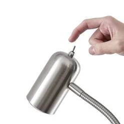 Lindby Ovirama Lampadaire En Fer, Nickel -Paulmann || Hera Soldes 8032654 6