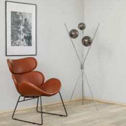 Lindby Tordios Lampadaire Verre Fumé, Trois Lampes -Paulmann || Hera Soldes 8032706 2