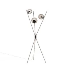 Lindby Tordios Lampadaire Verre Fumé, Trois Lampes -Paulmann || Hera Soldes 8032706 3