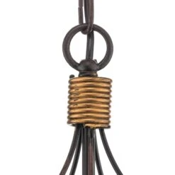 Lustre Fiamma Marrone 5 Lampes Sans Abat-jour -Paulmann || Hera Soldes 8603016 4