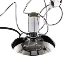 Lampe à Poser Trilly, Chrome Et Cristal, H 27cm -Paulmann || Hera Soldes 8603161 5