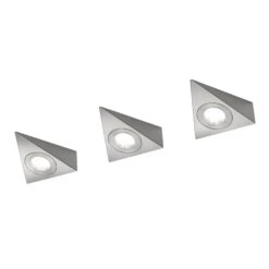 Lampe Sous Meuble LED Ecco Lot De 3, Nickel Mat -Paulmann || Hera Soldes 9005885 2