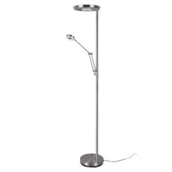 Lampadaire Indirect LED Barrie Liseuse, Nickel Mat 12 Lampadaire Indirect LED Barrie Liseuse, Nickel Mat -Paulmann || Hera Soldes 9011016 1