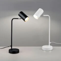 Lampe à Poser Marley, Blanc Mat -Paulmann || Hera Soldes 9011126 3
