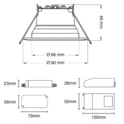 SLC One 360° SunLike Lampe Encastrée LED Blanc 930 -Paulmann || Hera Soldes 9044155 7